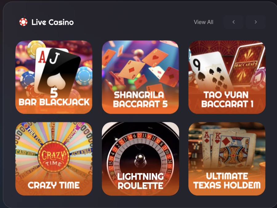 FreshBet live casino: blackjack, baccarat, Crazy Time, Lightning Roulette, Ultimate Texas Hold'em